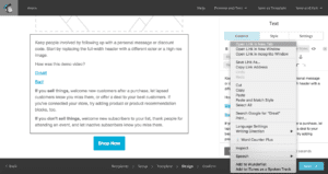 image of step to preview yesinsights into mailchimp integration