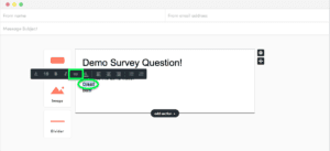 image of activating your link responses in kissmetrics